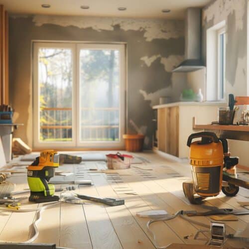 construction clean up