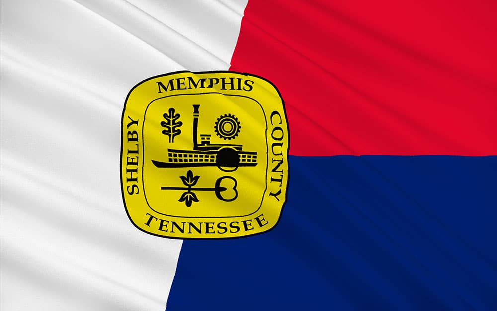 Shelby County, Tennessee Flag