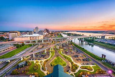 Memphis, Tennessee skyline