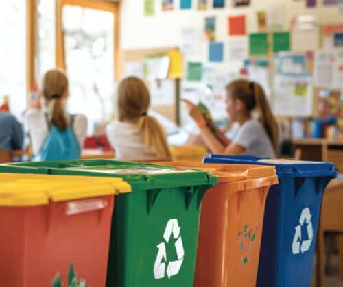 school recycle program