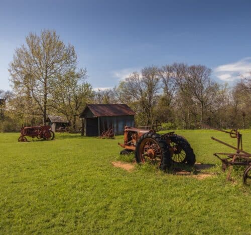 old farm equipment